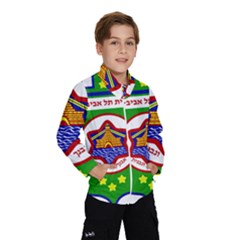 Tel Aviv Coat Of Arms  Wind Breaker (kids) by abbeyz71