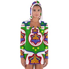 Tel Aviv Coat Of Arms  Women s Long Sleeve Hooded T-shirt by abbeyz71