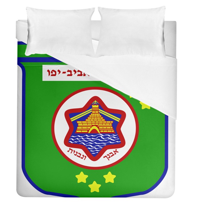 Tel Aviv Coat of Arms  Duvet Cover (Queen Size)