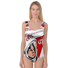 Valentina Tereshkova Princess Tank Leotard  by Valentinaart