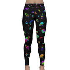 Space Pattern Classic Yoga Leggings by Valentinaart