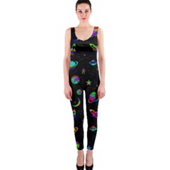 Space Pattern Onepiece Catsuit by Valentinaart