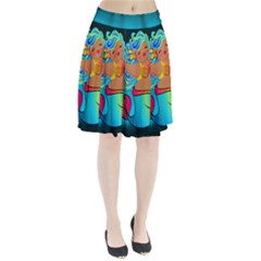 Mermaids Heaven Pleated Skirt