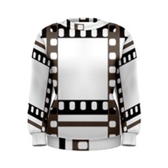 Frame Decorative Movie Cinema Women s Sweatshirt by Nexatart