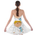 Angel Baby Bottle Cute Sweet Strapless Bra Top Dress View2