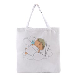 Sweet Dreams Angel Baby Cartoon Grocery Tote Bag by Nexatart