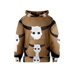 Logo The Cow Animals Kids  Pullover Hoodie