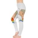 Angel Rainbow Cute Cartoon Angelic Leggings  View3