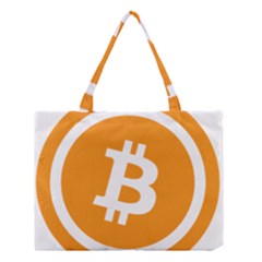 Bitcoin Cryptocurrency Currency Medium Tote Bag by Nexatart