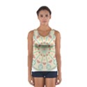 Blue Circle Ornaments Women s Sport Tank Top  View1