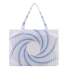 Spirograph Spiral Pattern Geometric Medium Tote Bag