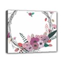 Flowers Twig Corolla Wreath Lease Canvas 10  x 8  View1