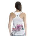 Flowers Twig Corolla Wreath Lease Racer Back Sports Top View2