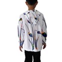 Flora Abstract Scrolls Batik Design Hooded Wind Breaker (Kids) View2