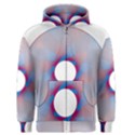 Spirograph Pattern Drawing Design Men s Zipper Hoodie View1