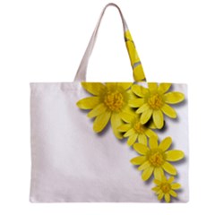 Flowers Spring Yellow Spring Onion Zipper Mini Tote Bag