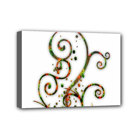 Scroll Magic Fantasy Design Mini Canvas 7  x 5 