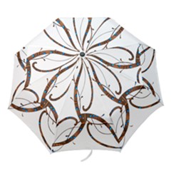 Abstract Shape Stylized Designed Folding Umbrellas by Nexatart