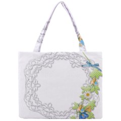 Scrapbook Element Lace Embroidery Mini Tote Bag by Nexatart