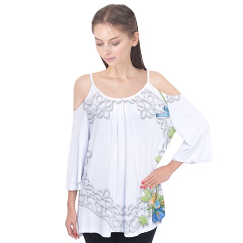 Scrapbook Element Lace Embroidery Flutter Tees by Nexatart