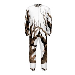 Tree Isolated Dead Plant Weathered Onepiece Jumpsuit (kids) by Nexatart