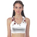 Scrapbook Element Nature Flowers Sports Bra View1