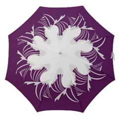 Waves Purple Wave Water Chevron Sea Beach Straight Umbrellas by Mariart