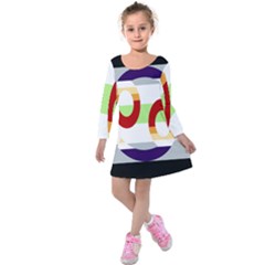 Cance Gender Kids  Long Sleeve Velvet Dress by Mariart