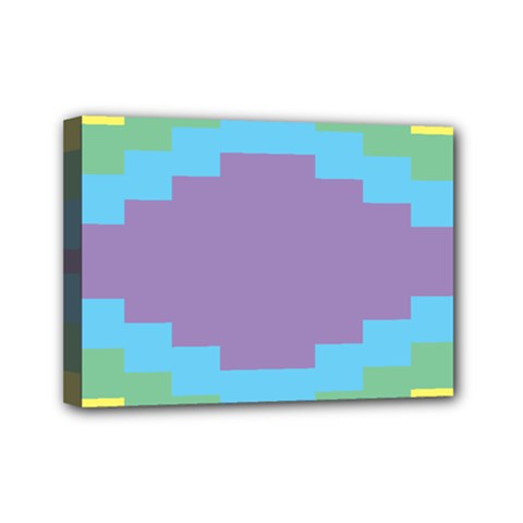 Carmigender Flags Rainbow Mini Canvas 7  X 5 