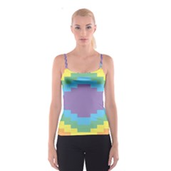 Carmigender Flags Rainbow Spaghetti Strap Top by Mariart