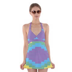 Carmigender Flags Rainbow Halter Swimsuit Dress by Mariart