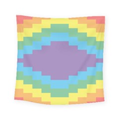 Carmigender Flags Rainbow Square Tapestry (small) by Mariart