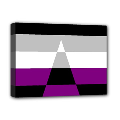 Dissexual Flag Deluxe Canvas 16  X 12  