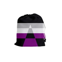 Dissexual Flag Drawstring Pouches (medium)  by Mariart