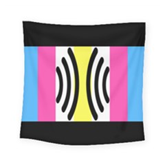 Echogender Flags Dahsfiq Echo Gender Square Tapestry (small)