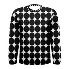 Dotted Pattern Png Dots Square Grid Abuse Black Men s Long Sleeve Tee by Mariart