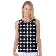 Dotted Pattern Png Dots Square Grid Abuse Black Women s Basketball Tank Top by Mariart