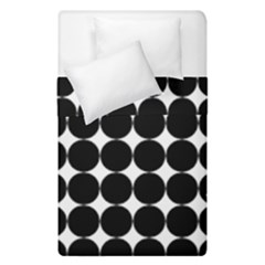 Dotted Pattern Png Dots Square Grid Abuse Black Duvet Cover Double Side (single Size) by Mariart
