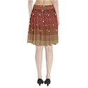 Fawn Gender Flags Polka Space Brown Pleated Skirt View2