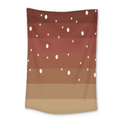 Fawn Gender Flags Polka Space Brown Small Tapestry