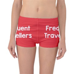 Frequent Travellers Red Reversible Bikini Bottoms by Mariart