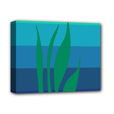 Gender Sea Flags Leaf Deluxe Canvas 14  X 11 