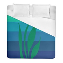 Gender Sea Flags Leaf Duvet Cover (full/ Double Size) by Mariart