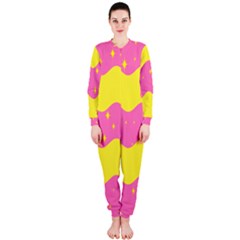 Glimra Gender Flags Star Space Onepiece Jumpsuit (ladies)  by Mariart