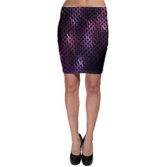 Light Lines Purple Black Bodycon Skirt