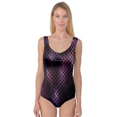 Light Lines Purple Black Princess Tank Leotard  by Mariart