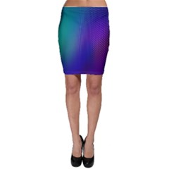 Galaxy Blue Purple Bodycon Skirt