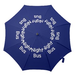 Night Bus New Blue Hook Handle Umbrellas (small)