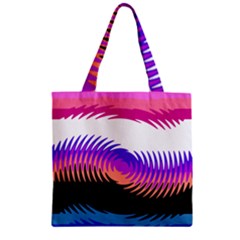 Mutare Mutaregender Flags Zipper Grocery Tote Bag by Mariart