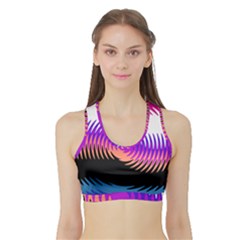 Mutare Mutaregender Flags Sports Bra With Border by Mariart
